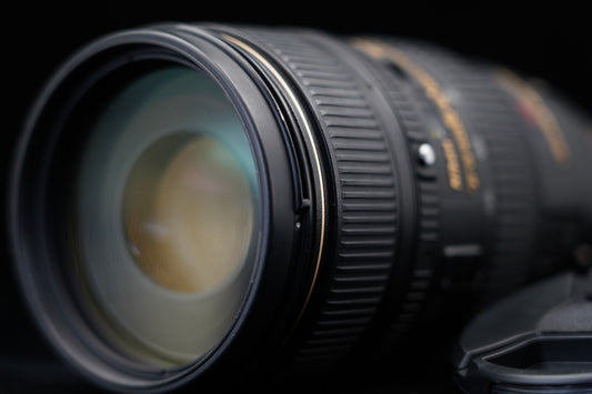 Nikon AF VR NIKKOR 80-400mm F/4.5-5.6 D ED Zoom F mount Lens R0252 #10719