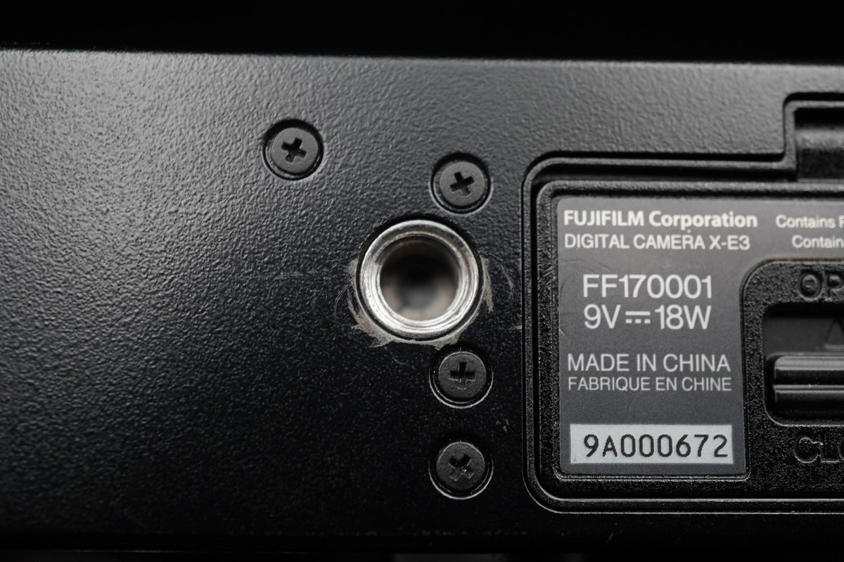 Fujifilm X-E3 24.3MP Mirrorless Digital Camera Black Body US STOCK #10222