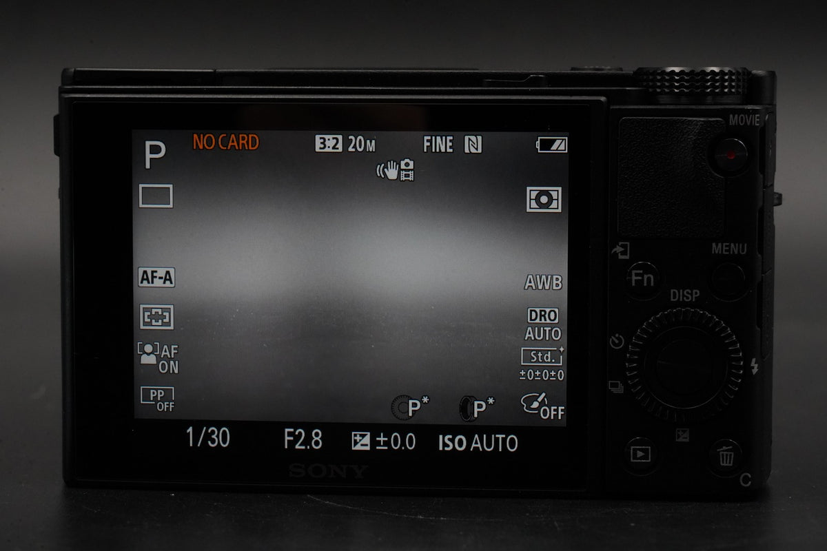Sony Cyber-Shot DSC-RX100 VII Mark 7 Digital Camera ALMOST UNUSED #10929