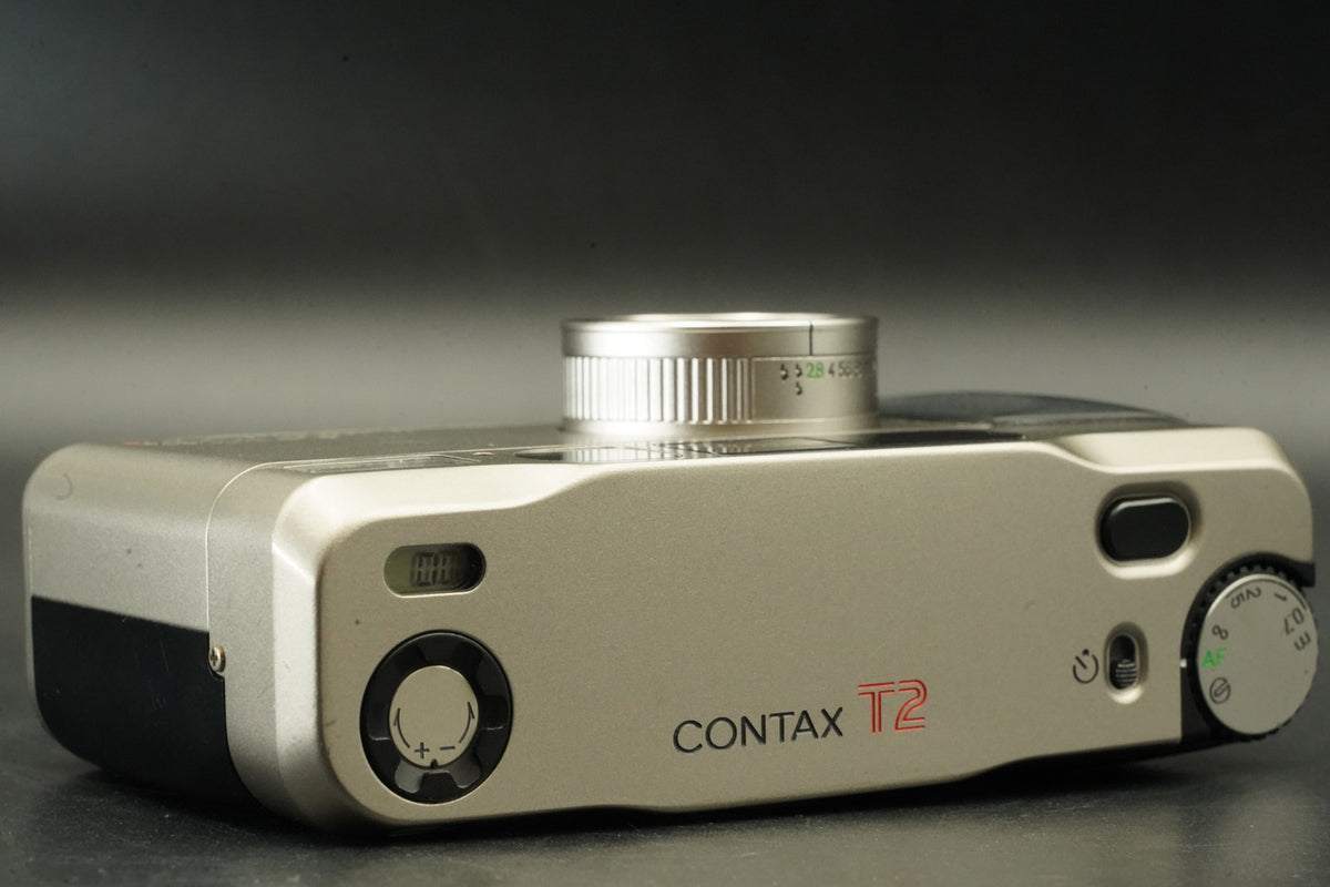Contax T2 Silver 35mm Point & Shoot Film Camera #12267