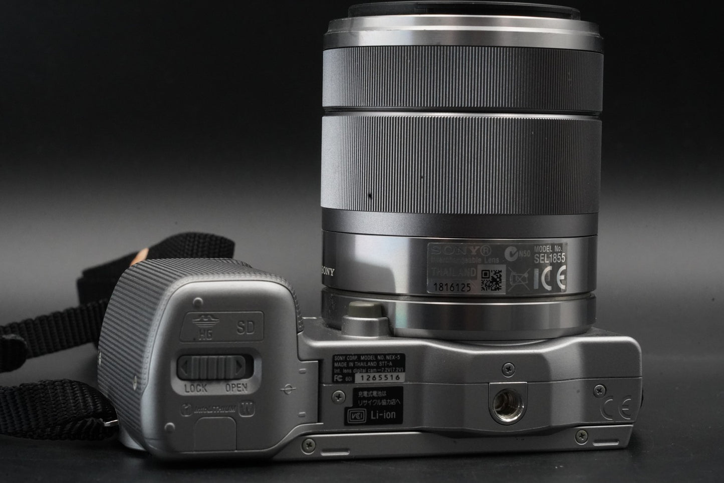 Sony NEX-5 Mirrorless Camera Bundle with 2 Lens Silver #11057