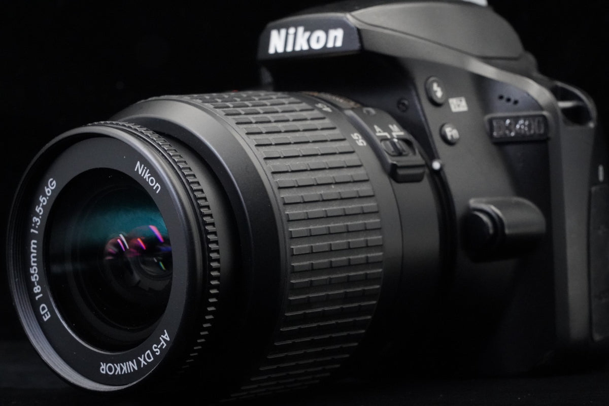 Nikon D3400 Black 24.2 MP DSLR Camera with 18-55mm Lens US STOCK