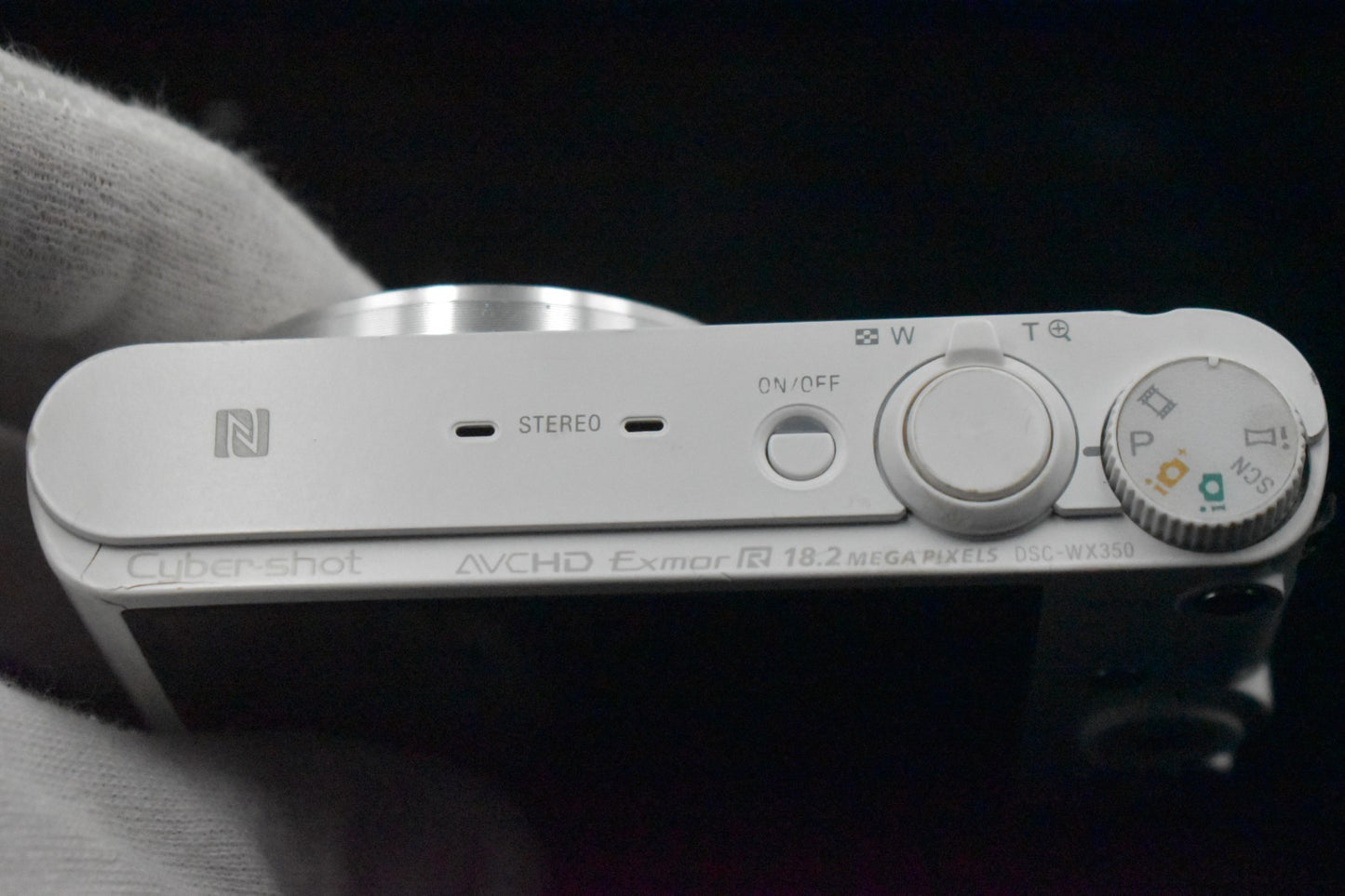 [US Duty Paid] Sony Cyber-shot DSC-WX350 Compact Digital Camera White 8722