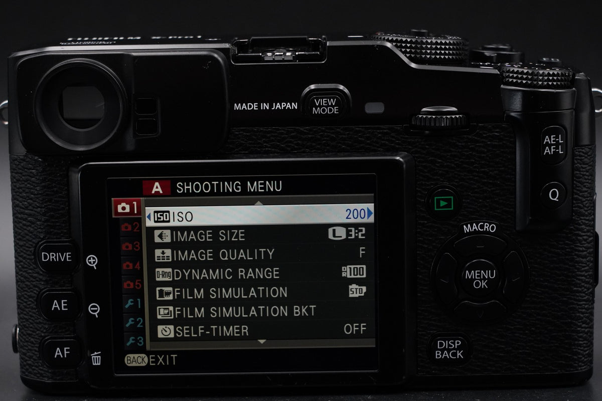 Fujifilm X-Pro1 Mirrorless Digital Camera Black Japan #12168