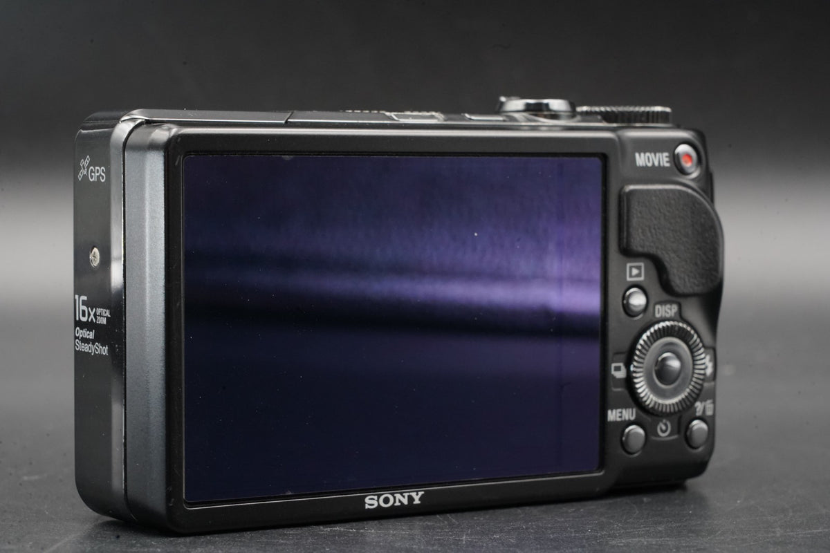 Sony Cyber-Shot DSC-HX9V Black Digital Camera English OK! Japan MINT #11399