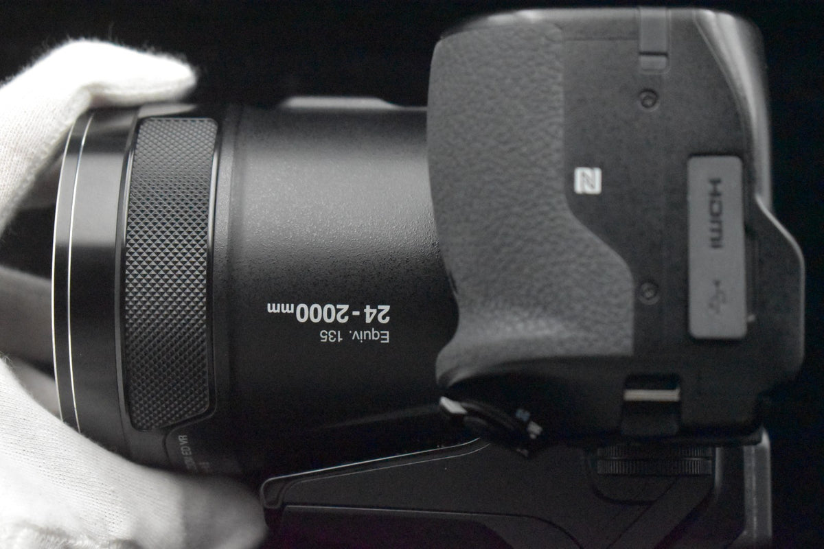 Nikon Coolpix P900 Black Point and Shoot Super Zoom Camera US STOCK #8666