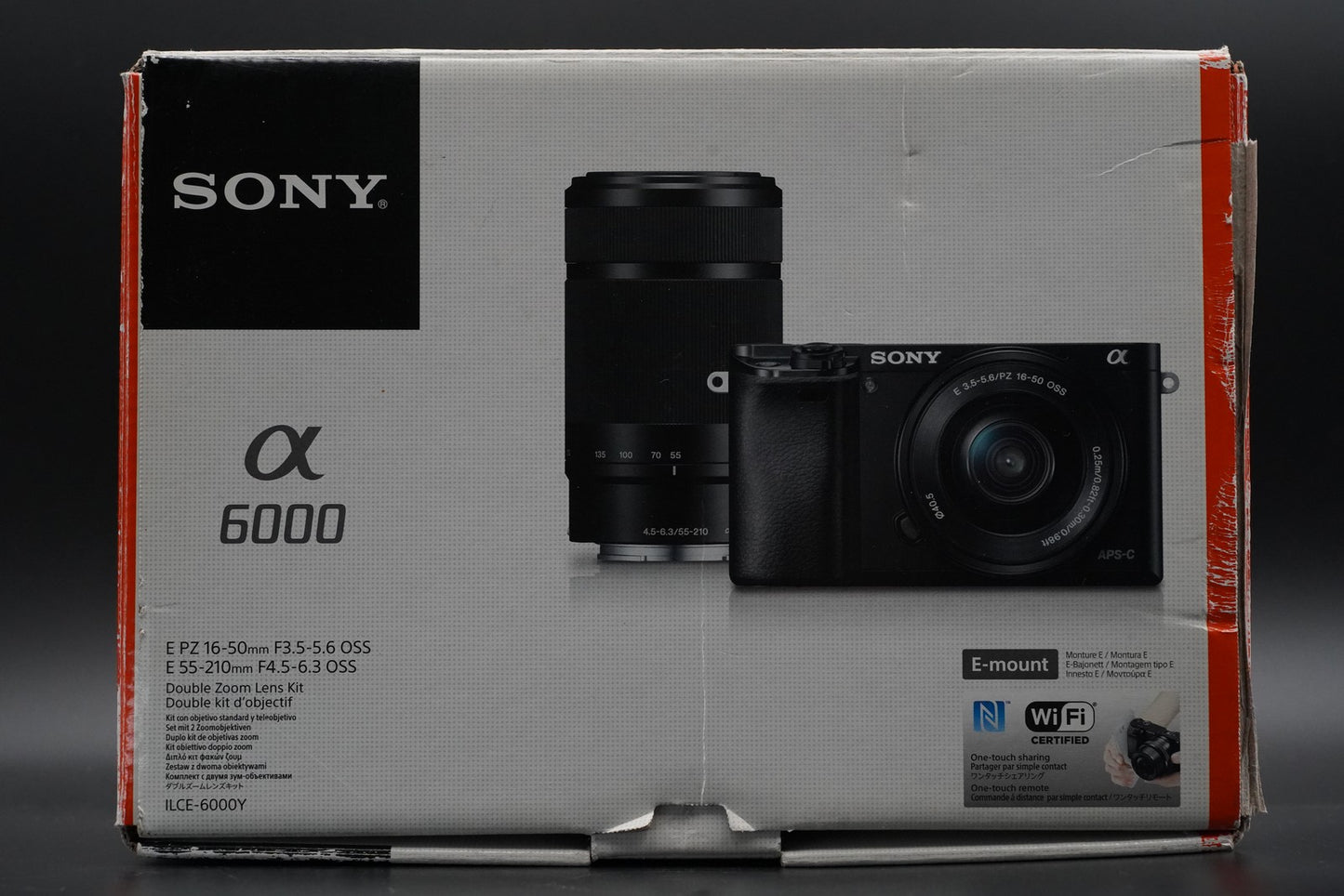 Sony a6000 Digital Mirrorless Camera with 2 Lens Silver 10734