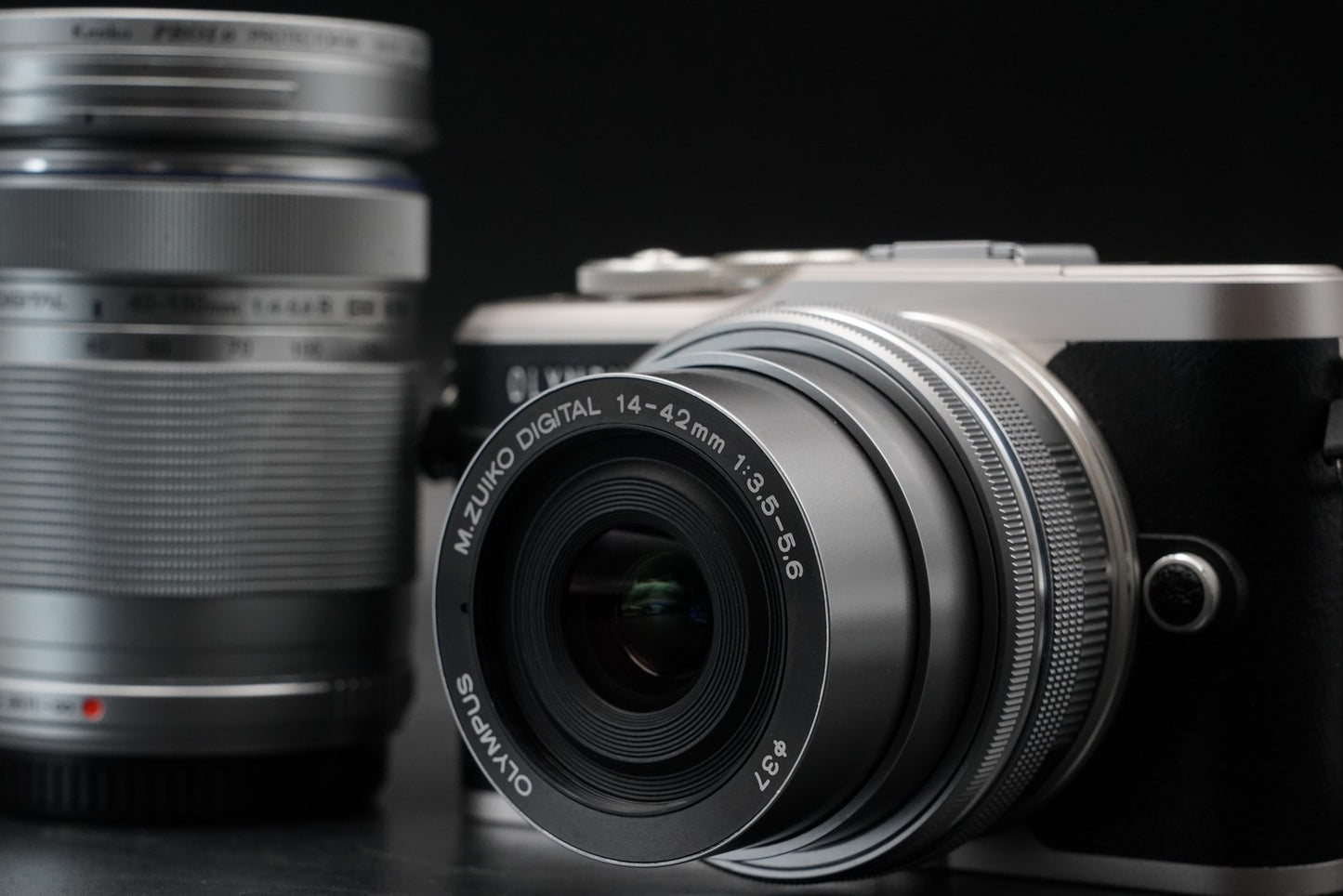 OLYMPUS PEN E-PL9 16.1MP Digital Camera w/ 2 Lens Silver US DUTY PAID 11009