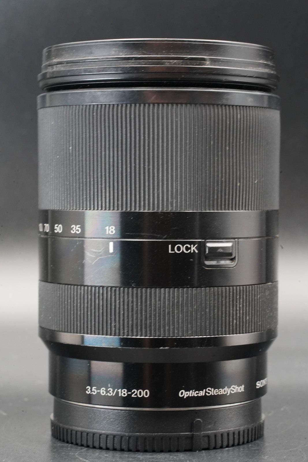 Sony E 18-200mm f/3.5-6.3 OSS LE Black Lens sony E Mount SEL18200LE #11323