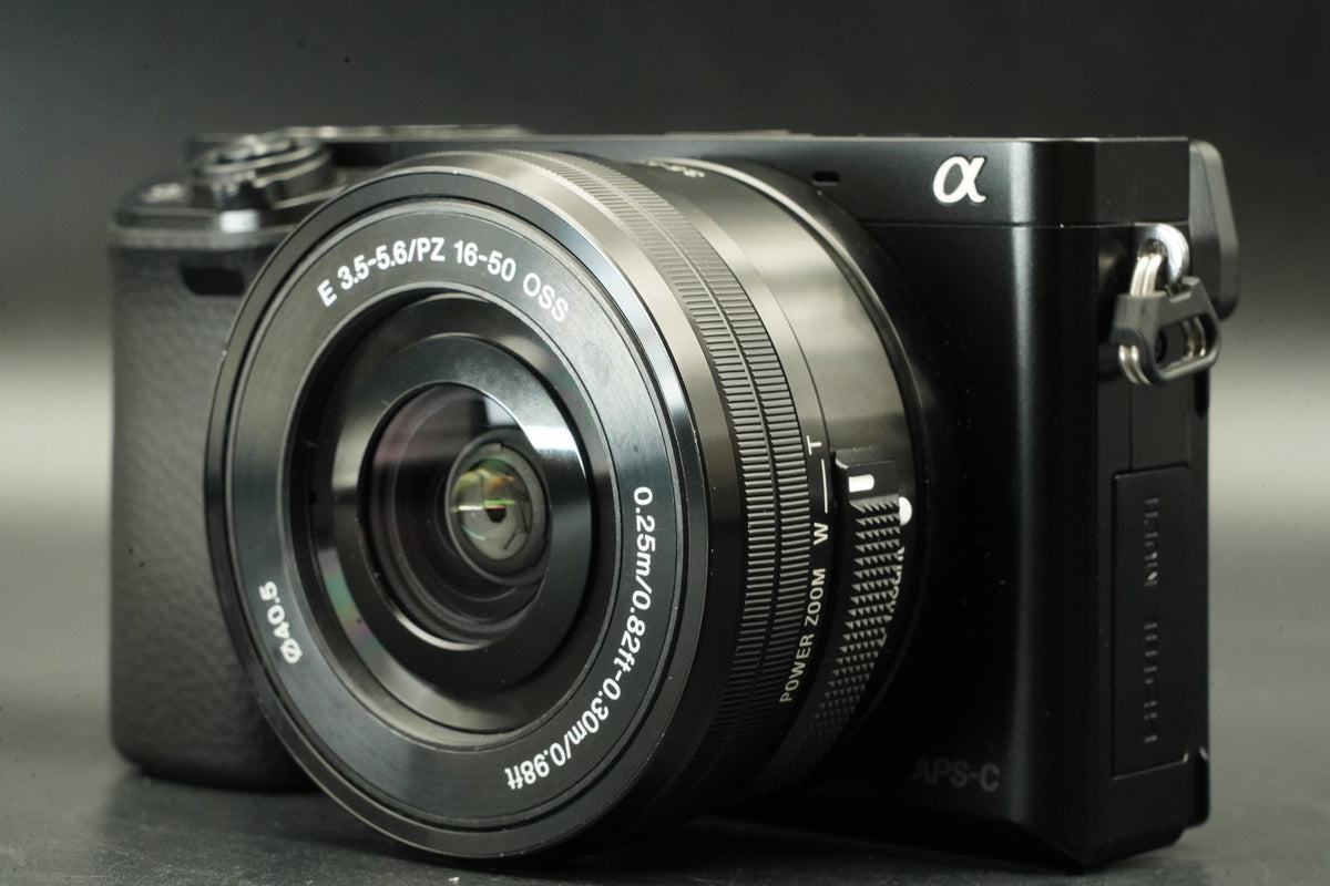 Sony a6000 Digital Camera Black w/ 16-50 + 55-210mm Lens US STOCK #12205