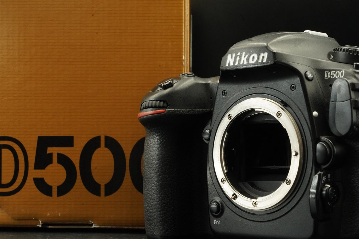 Nikon D500 20.9MP Digital SLR Camera Body -370K cuts- US STOCK #12639