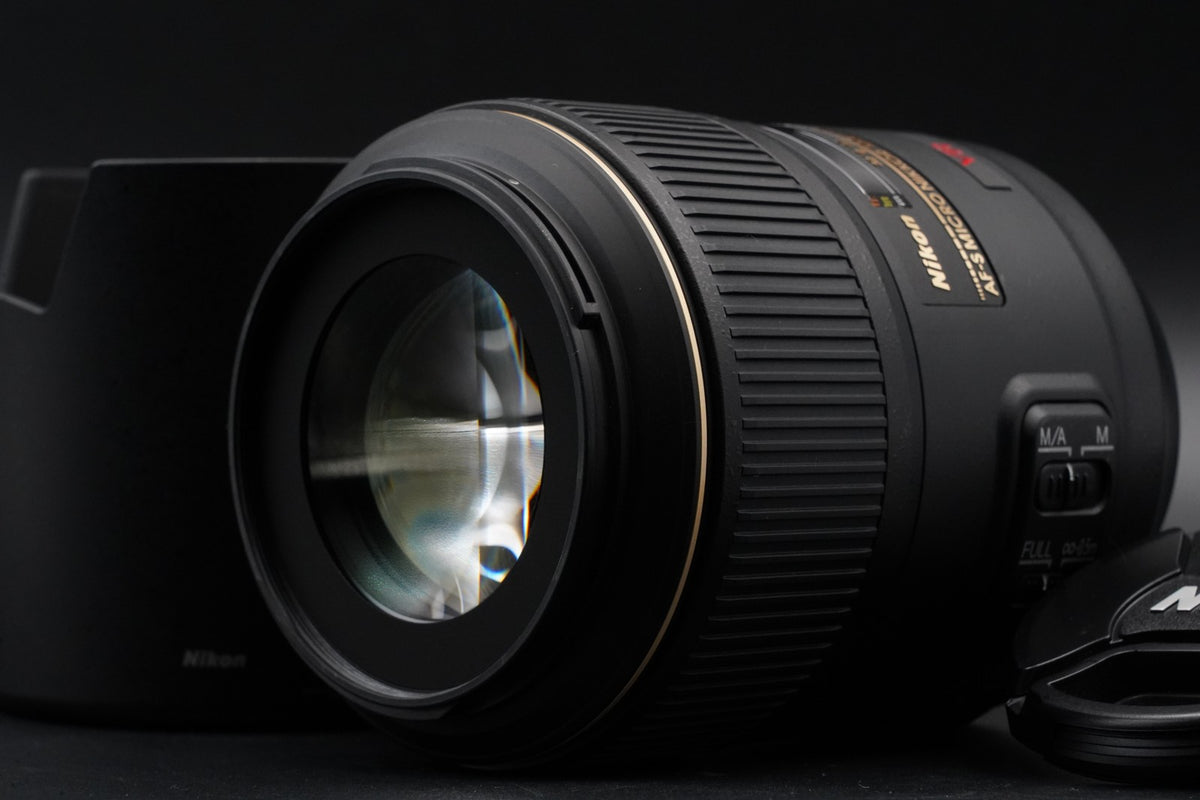 Nikon AF-S Micro NIKKOR 105mm F/2.8 G ED VR Lens ALMOST UNUSED #11248