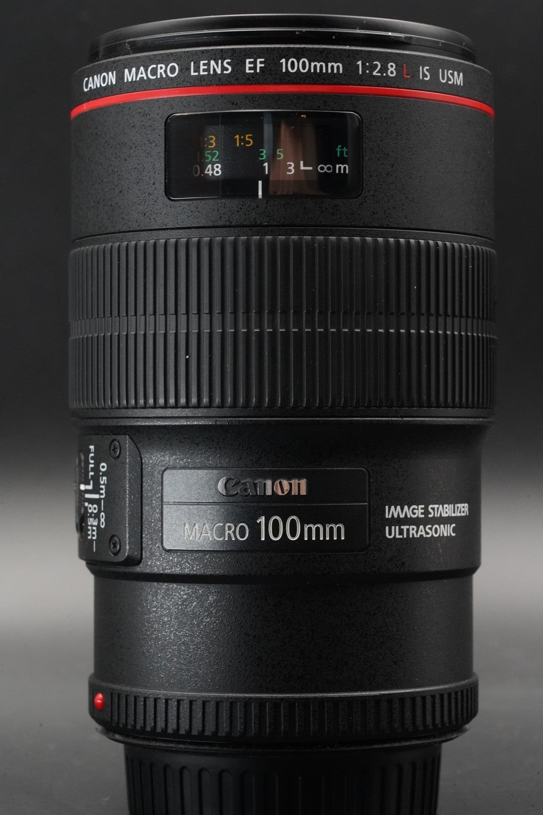 Canon EF 100mm F/2.8 L IS USM Macro Lens ALMOST UNUSED #12101