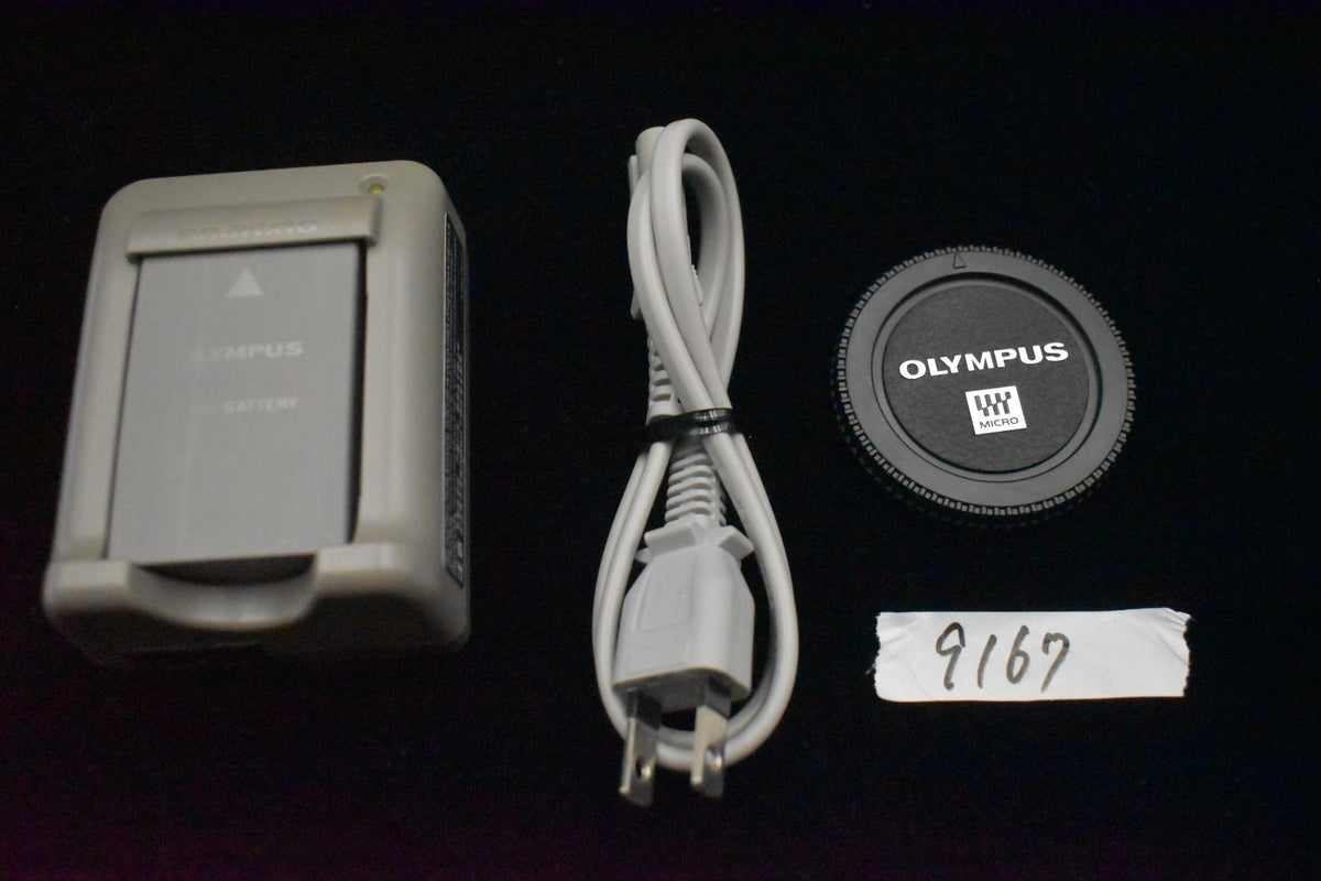 [US Duty Paid] Olympus OM-D E-M10 16.1MP Digital SLR Camera Silver Japan 9167