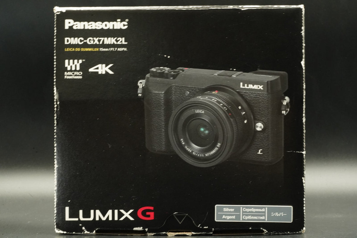Panasonic LUMIX DMC-GX7MK2 GX85 GX80 16.0MP Silver #12120