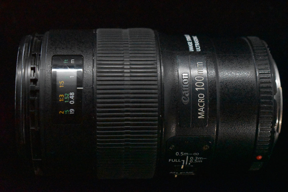 [US Duty Paid] Canon EF 100mm F/2.8L IS USM Macro Lens From Japan 7091