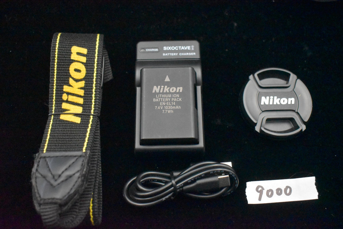 [US Duty Paid] Nikon D5100 16.2MP DSLR Digital Professional Camera w/ Lens 9000
