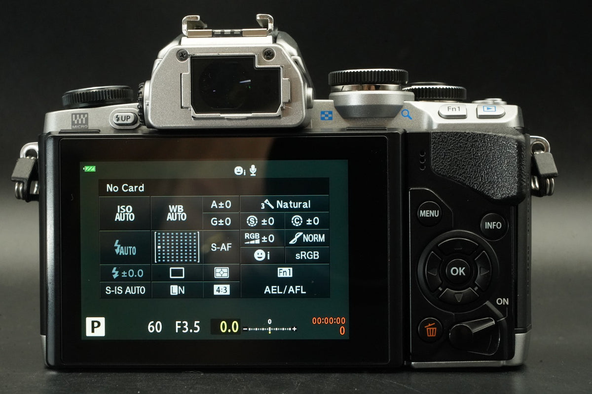 Olympus OM-D E-M10 Camera + 14-42mm 40-150mm -21257 cuts- US STOCK #11991