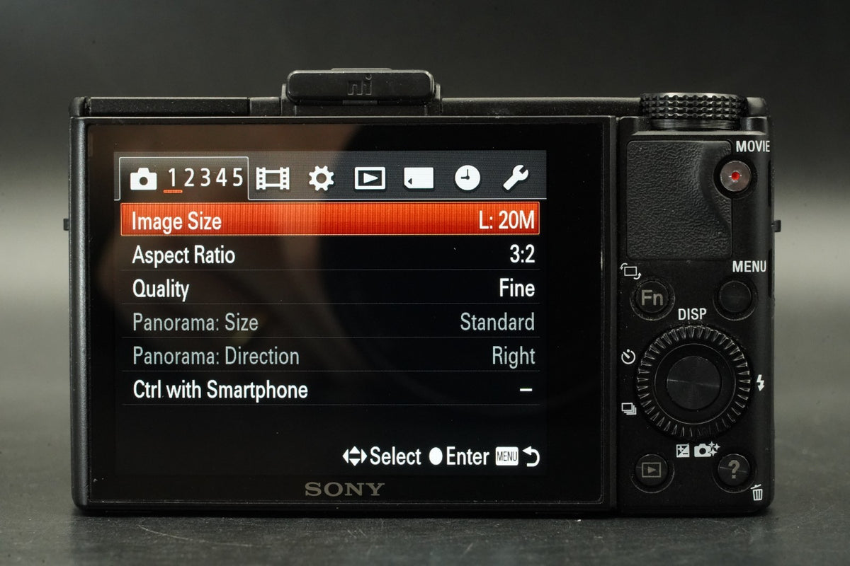 Sony Cyber-shot DSC-RX100 II M2 20.2MP Digital Camera #11941