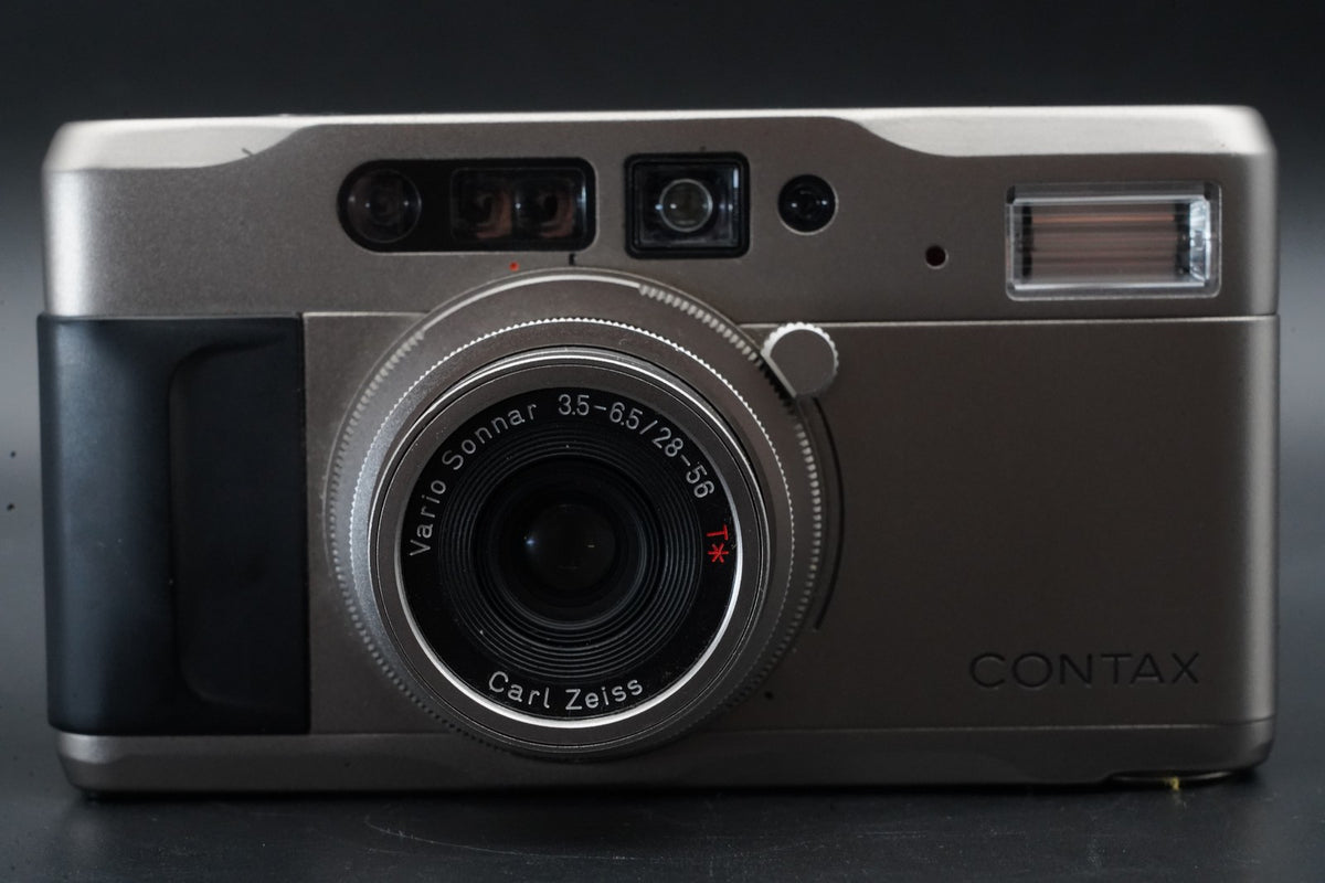 Contax TVS Point & Shoot 35mm Film Vintage Camera Tested! US STOCK #9609