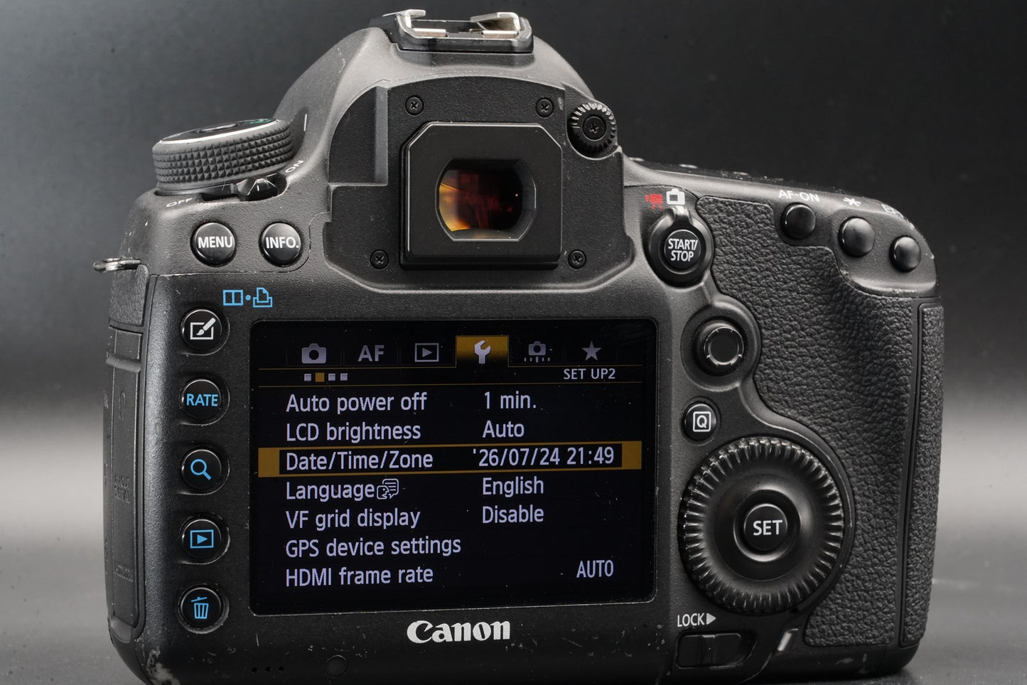 2783 cuts! Canon EOS 5D Mark III Digital Full Frame Camera DSLR 11502