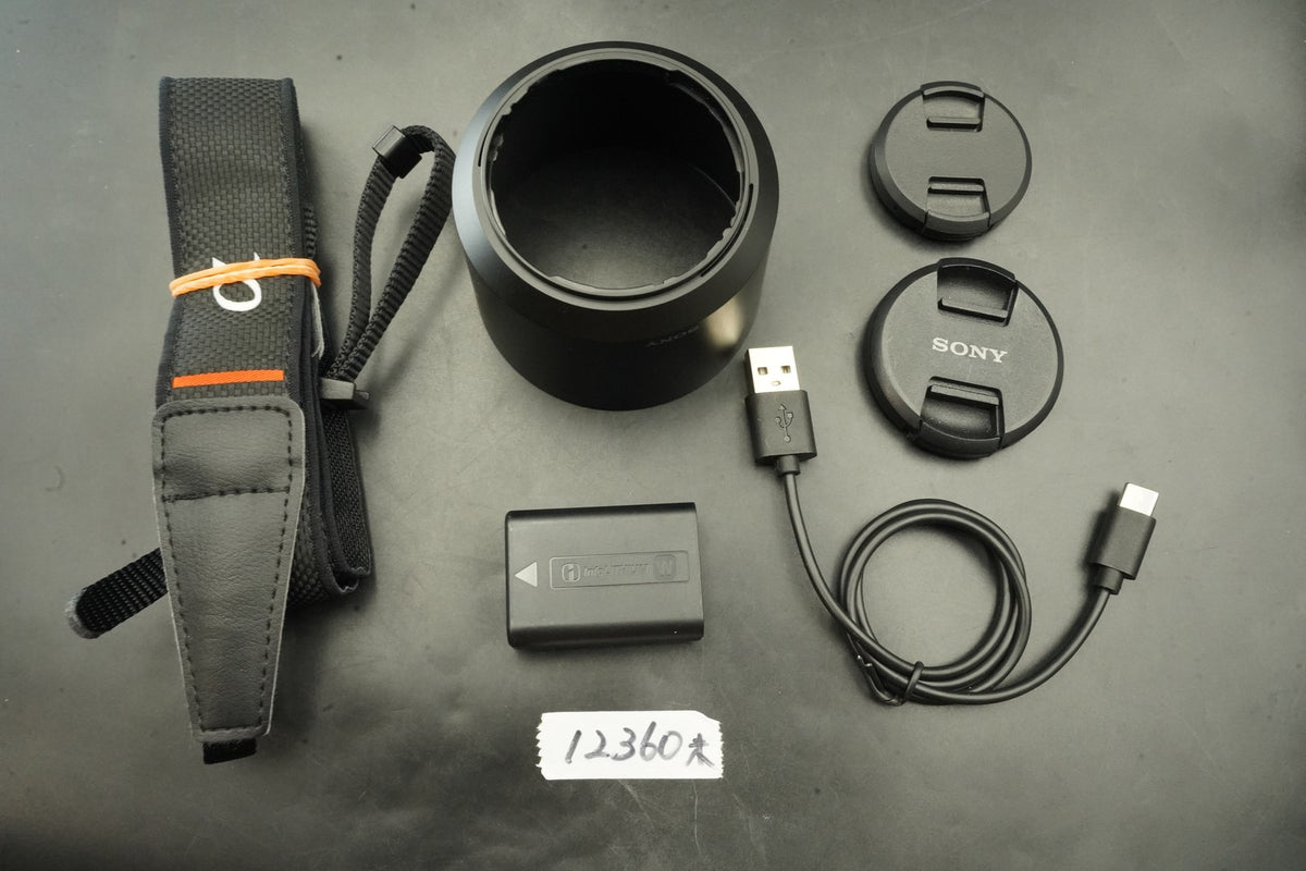 Sony a6000 Digital Camera Black w/ 16-50 + 55-210mm Lens -43949 cuts- #12360