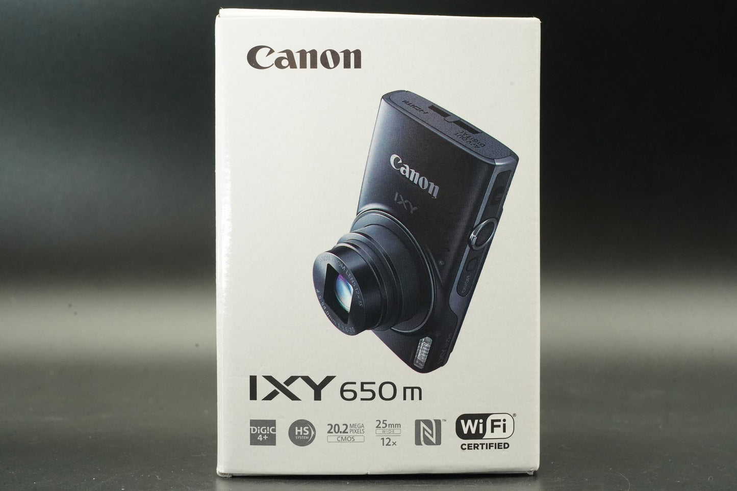 Canon IXY 650 PowerShot Elph 360 HS Digital Camera Black #11831