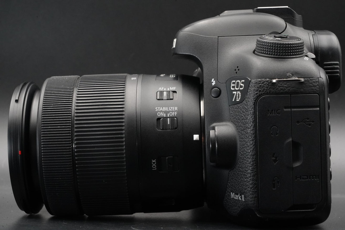 Canon EOS 7D Mark II DSLR Camera w/ EF 18-135 IS USM Lens 10865