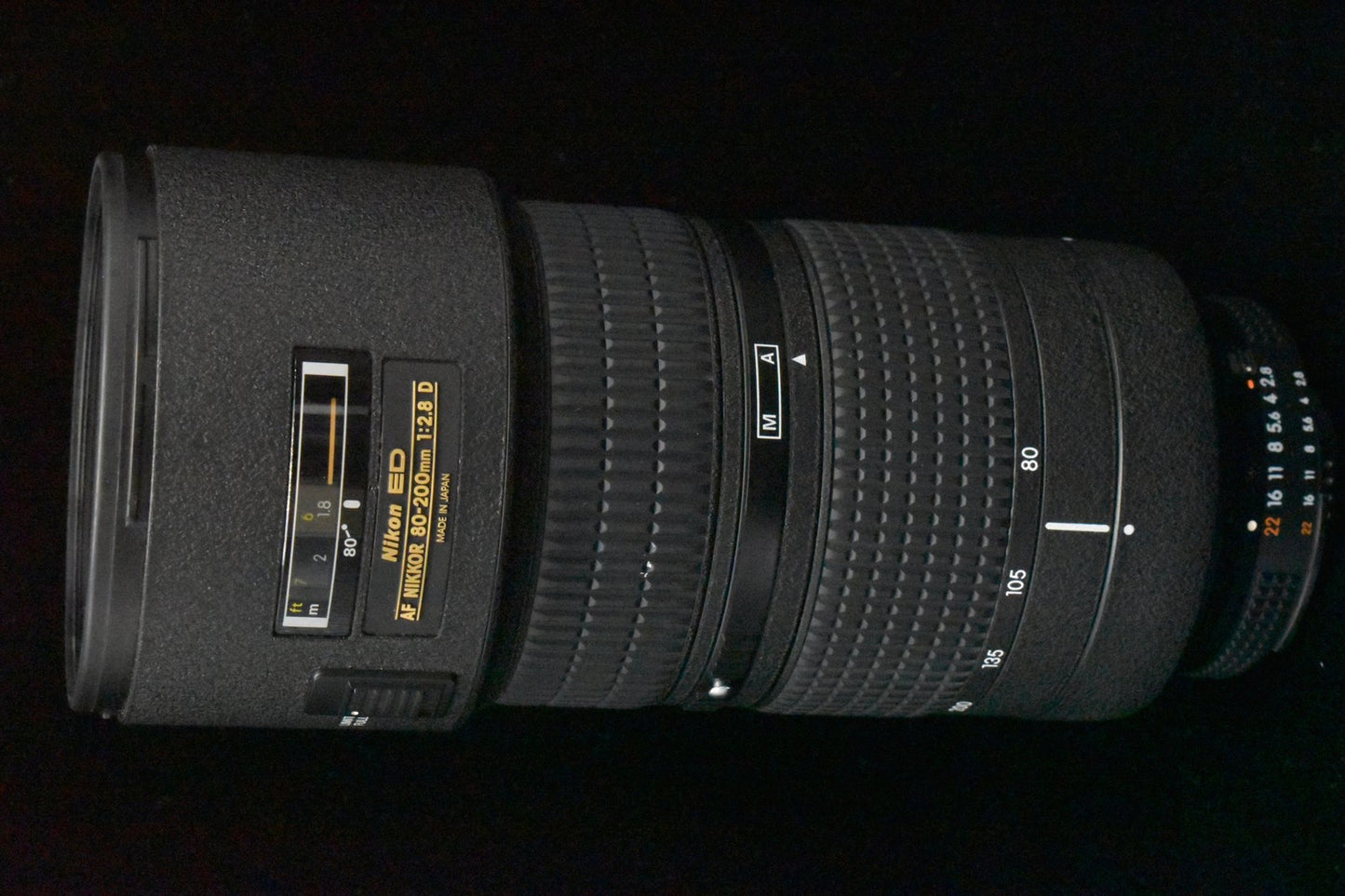 Nikon Zoom NIKKOR AF 80-200mm F/2.8 D ED Lens New US Duty Paid 10564