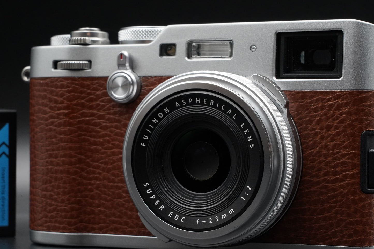 5600 cuts! Fujifilm X100F 24.3MP Digital Camera Brown US Duty Paid Japan 10892