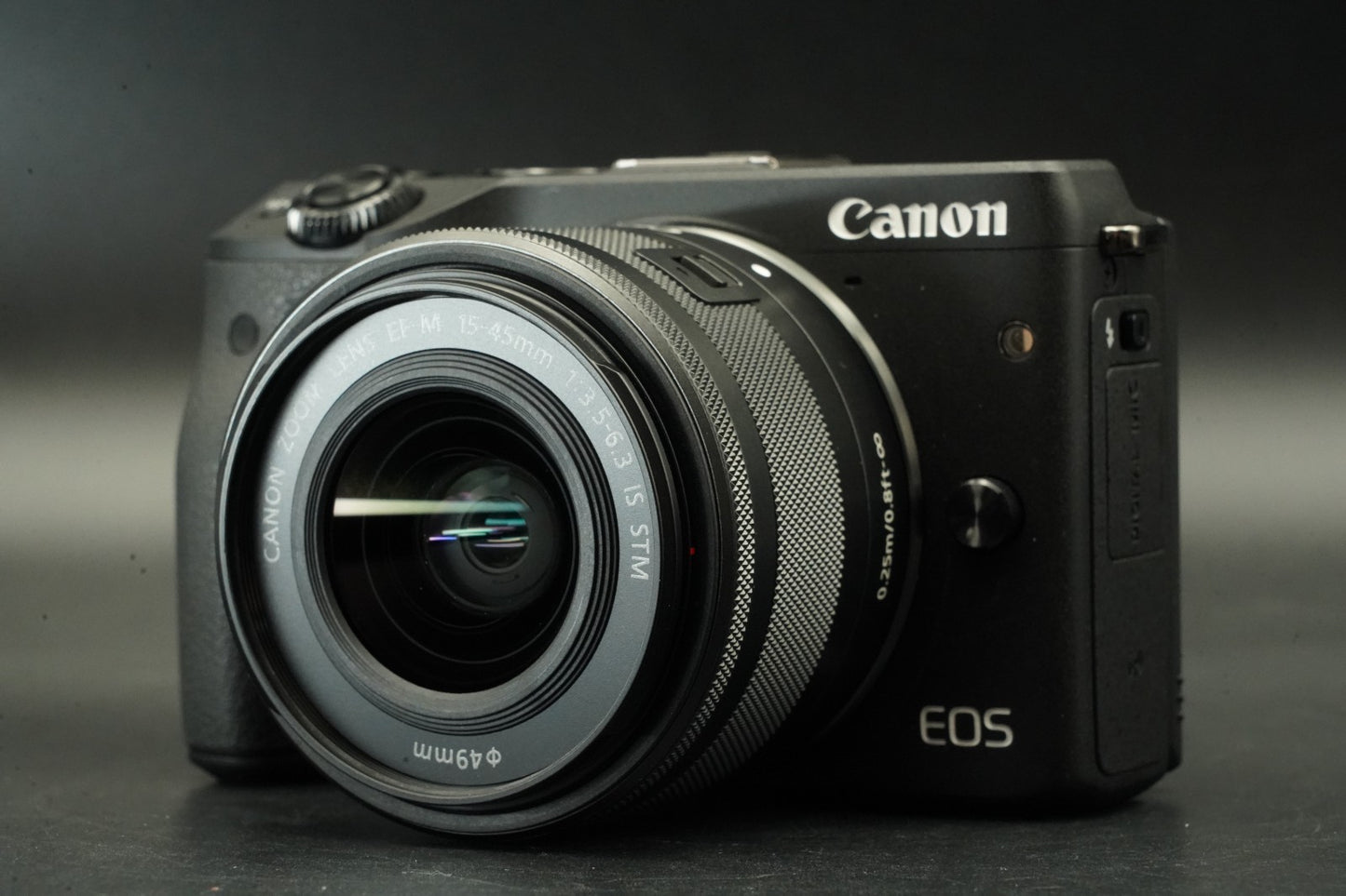 Canon EOS M3 Mirrorless Digital Camera EF-M 18-55mm f/3.5-5.6 IS STM #11785