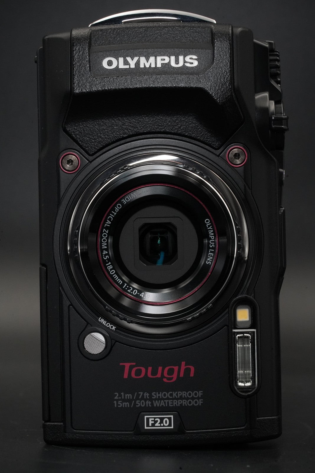 OLYMPUS Tough TG-5 Black Waterproof Digital Camera JAPAN US Duty Paid 10645