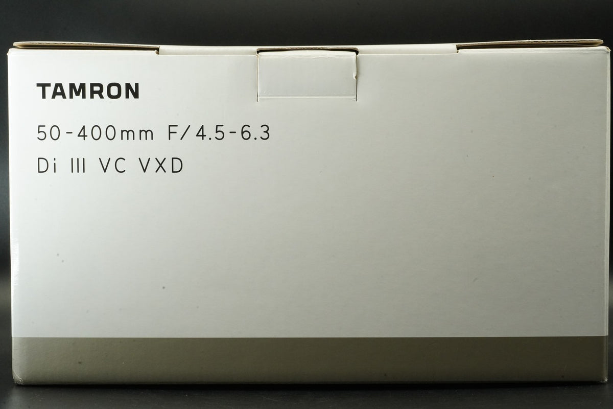 Tamron 50-400 mm f/4,5-6,3 Di III VC VXD A067 para Sony E mount lente #11984
