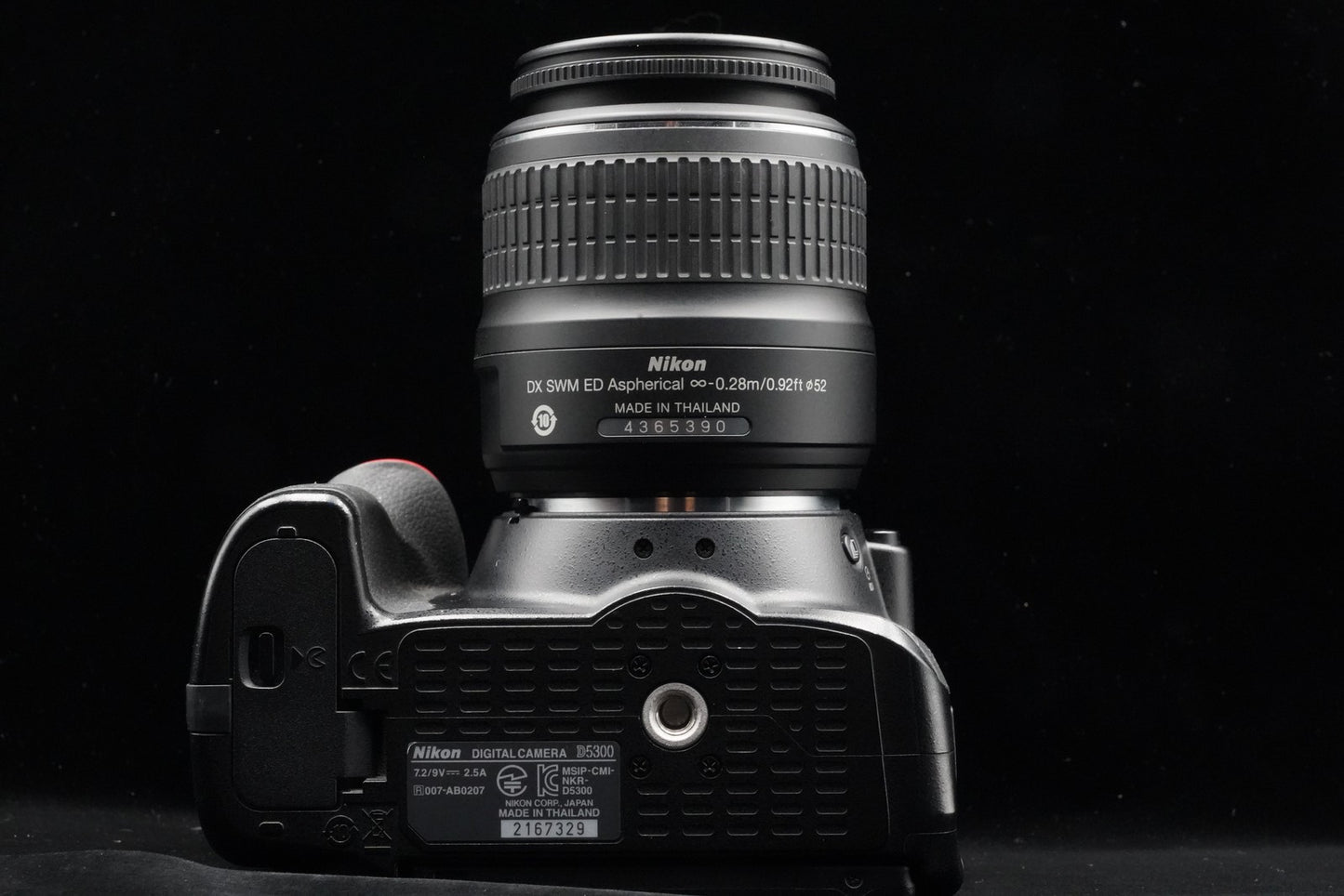 Nikon D5300 24.2 MP DSLR Digital Video Camera with Lens US DUTY PAID 10211