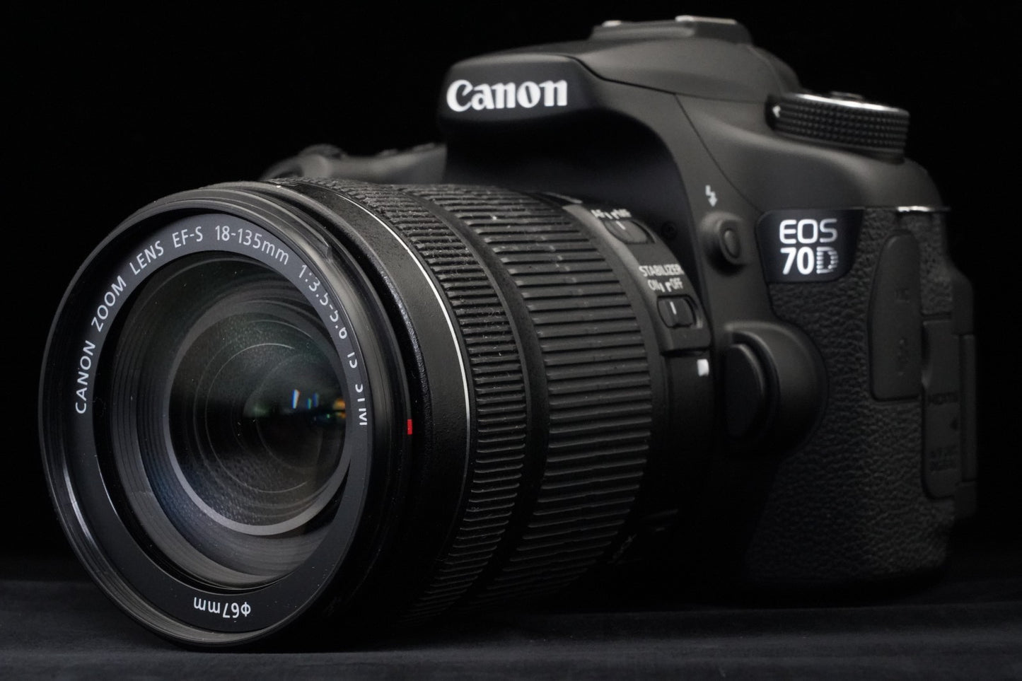 Canon EOS 70D DSLR Digital SLR Video Camera with Lens US Duty Paid #10171