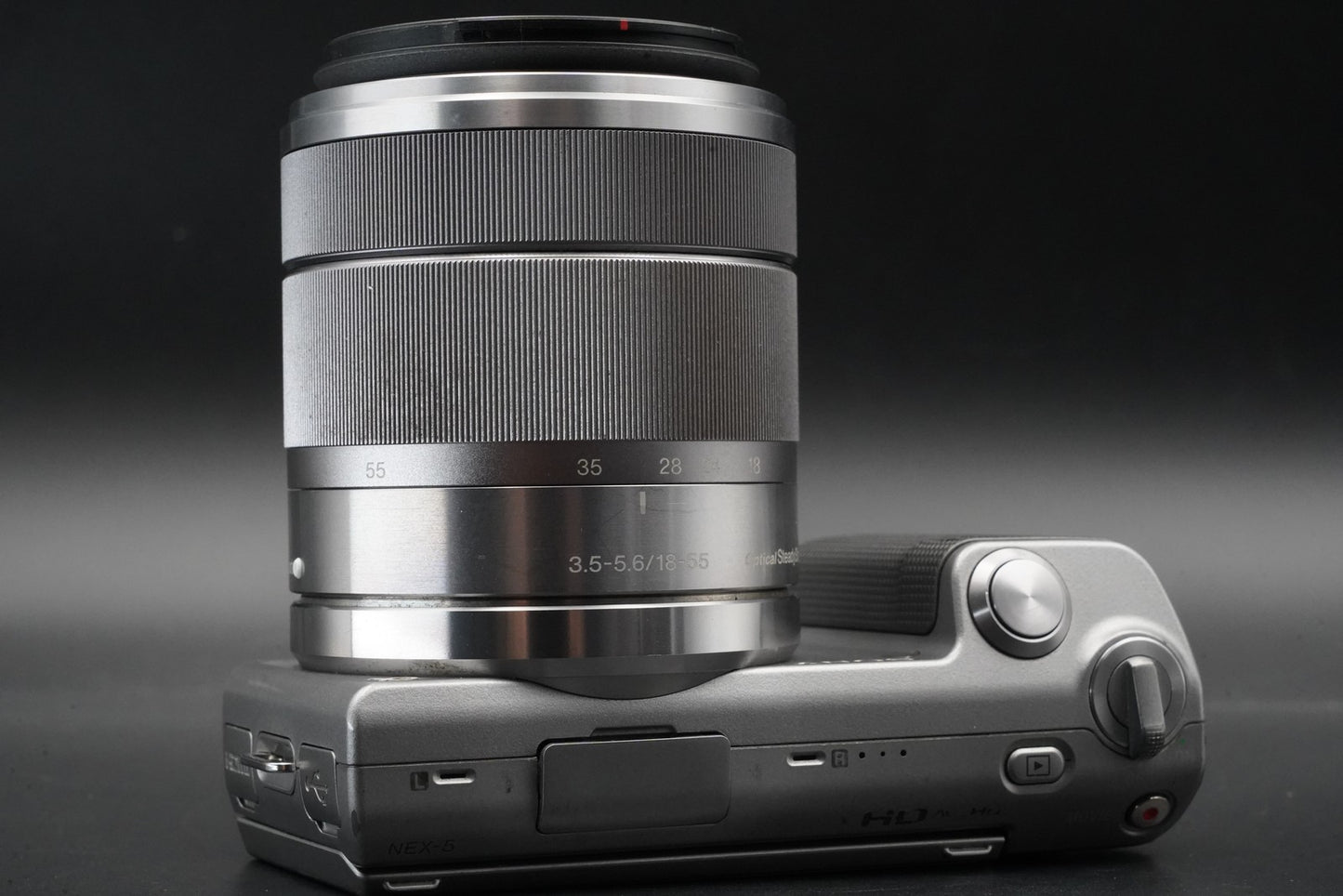 Sony Alpha NEX-5 Mirrorless Camera Bundle with Lens Silver US Duty Paid 10841