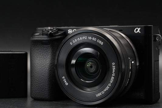 10198 cuts! Sony a6000 Digital Mirrorless Camera Black with Lens 10821