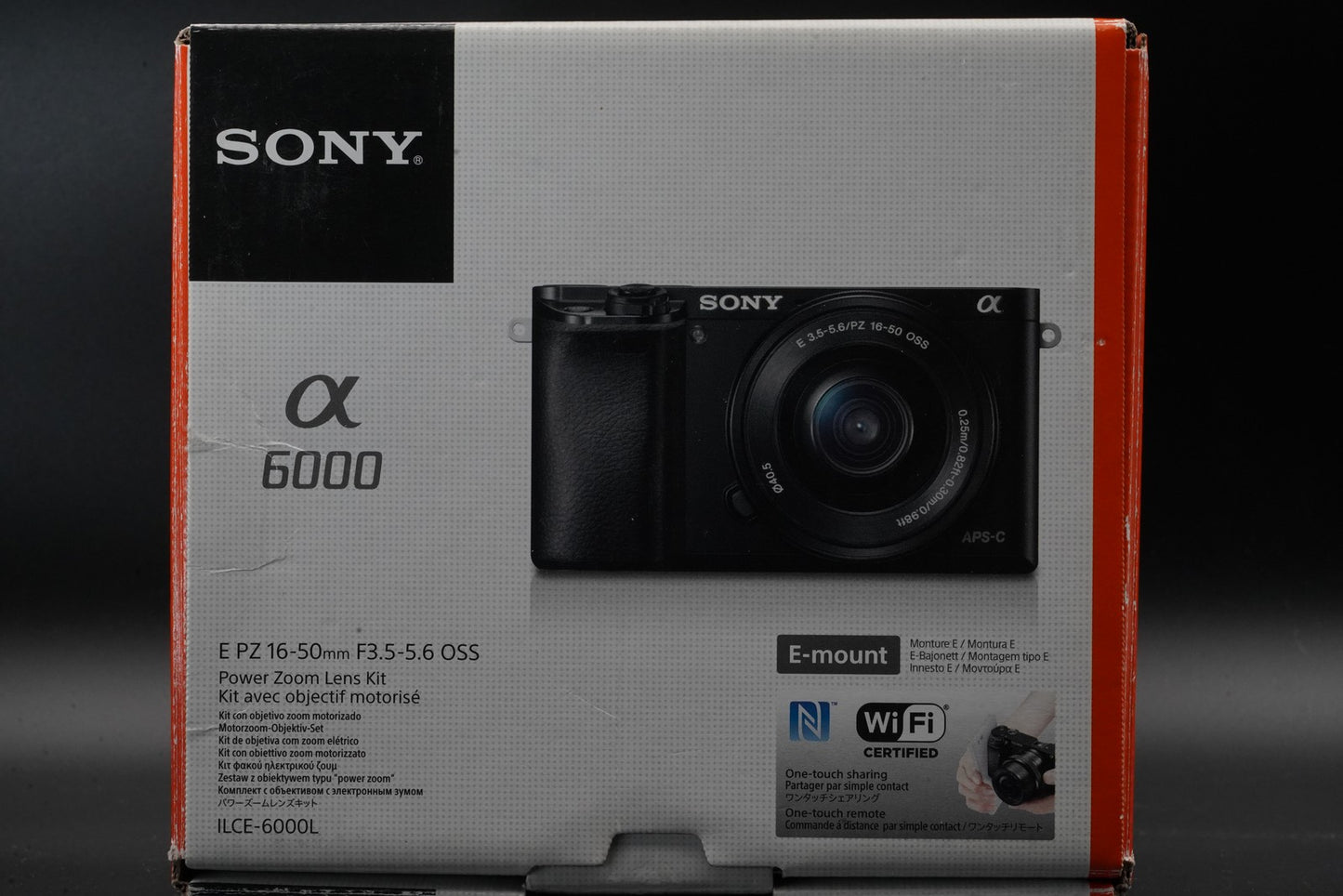 Sony alpha a6000 Digital Mirrorless Camera with Lens Black -22905 cuts- #11205