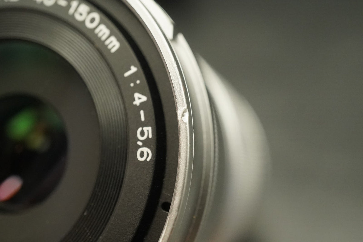Olympus OM-D E-M10 16.1MP SLR Silver w/ 2 Lens -772 cuts- #12275