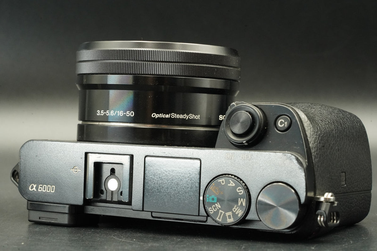 Fotocamera digitale mirrorless Sony a6000 nera con 16-50 + 55-210 mm -29474...