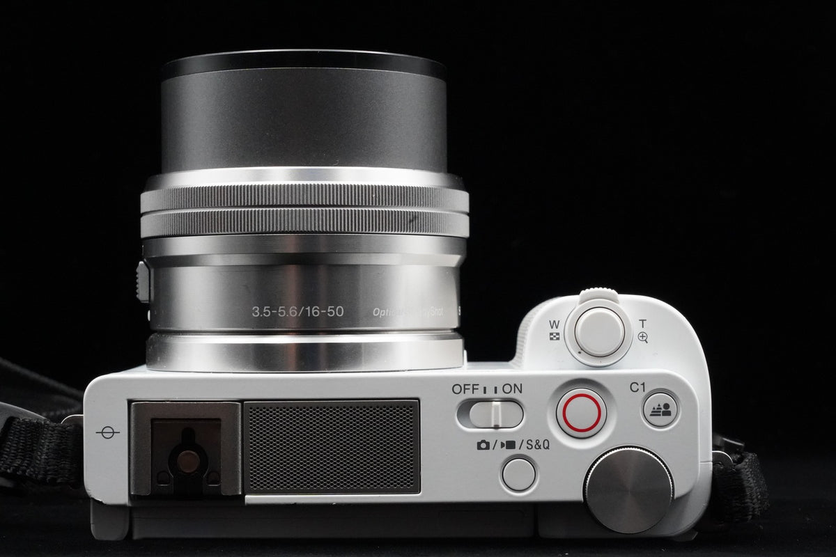 Sony Alpha ZV-E10 with Lens Mirrorless Vlog Camera White US STOCK #10278