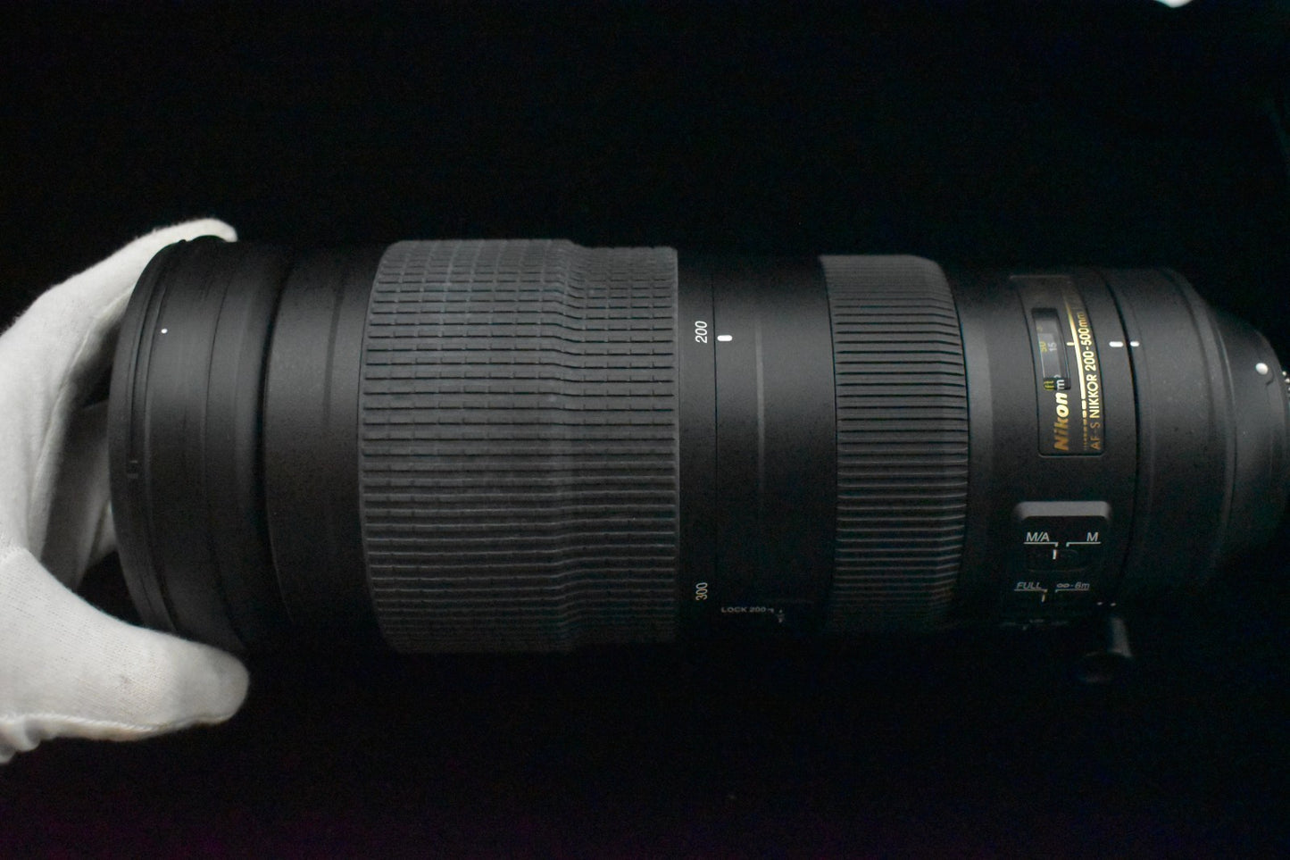 Nikon AF-S 200-500mm f/5.6 E ED VR Zoom Lens US Duty Paid JAPAN 8387