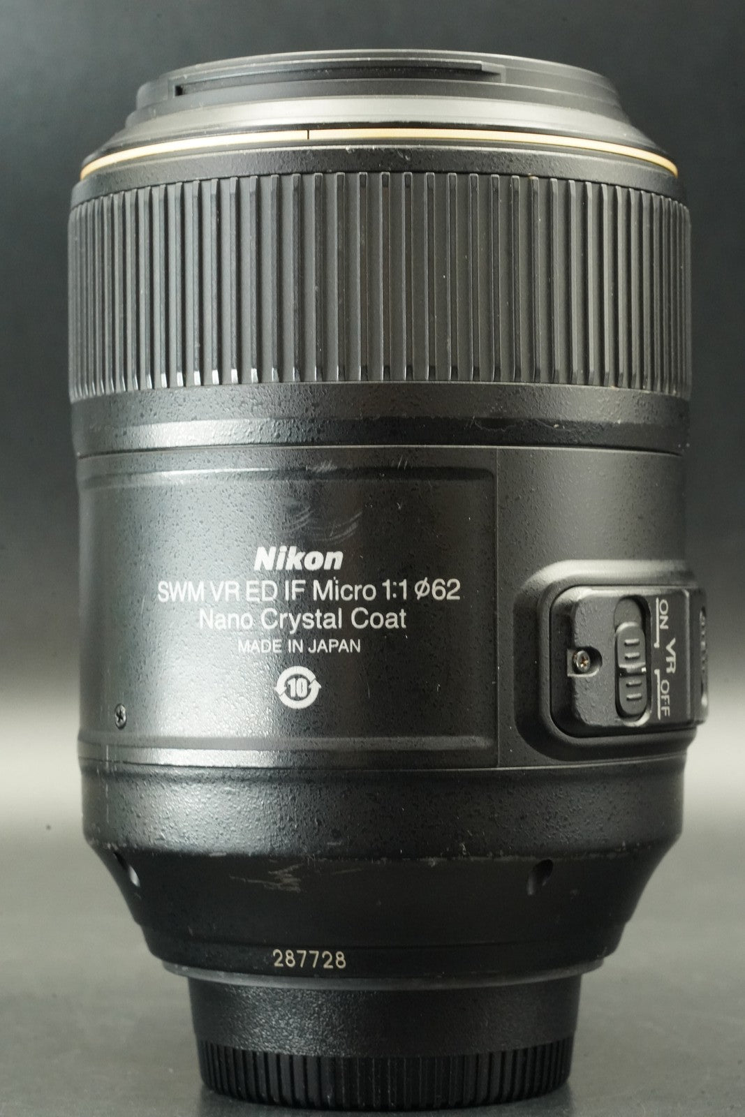 Nikon AF-S MICRO NIKKOR 105mm F/2.8G ED VR Lens #12478