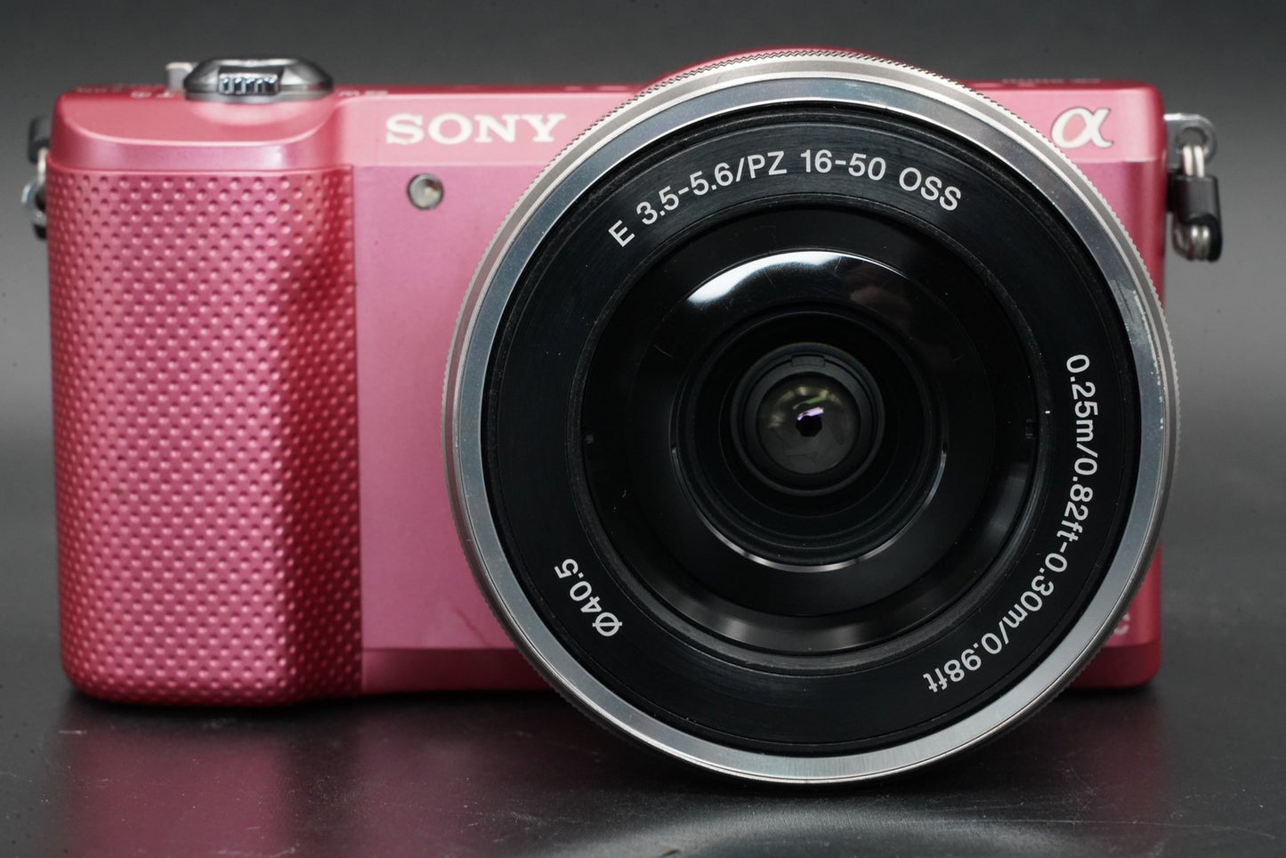 Sony Alpha a5000 Mirrorless Digital Camera with 2 Lens Pink 10738