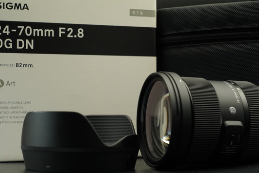 Sigma 24-70mm f/2.8 DG DN Art Lens for Sony E ALMOST UNUSED US STOCK #11496