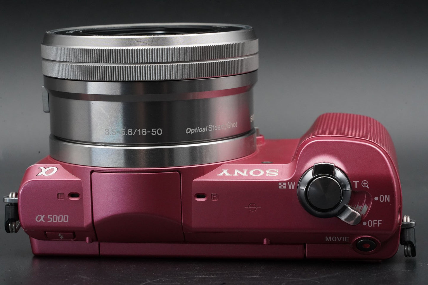 Sony Alpha a5000 Mirrorless Digital Camera with 2 Lens Pink 10738