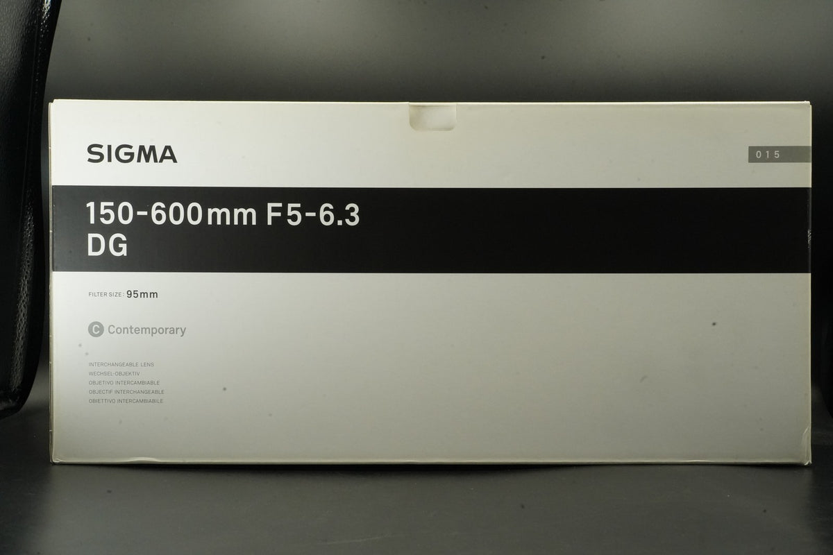 Sigma 150-600mm F/5-6.3 DG OS HSM Contemporary for Canon EF #11955