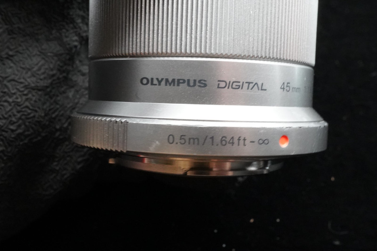 Olympus M.ZUIKO DIGITAL 45mm f/1.8 Lens Silver Japan US Duty Paid 9451