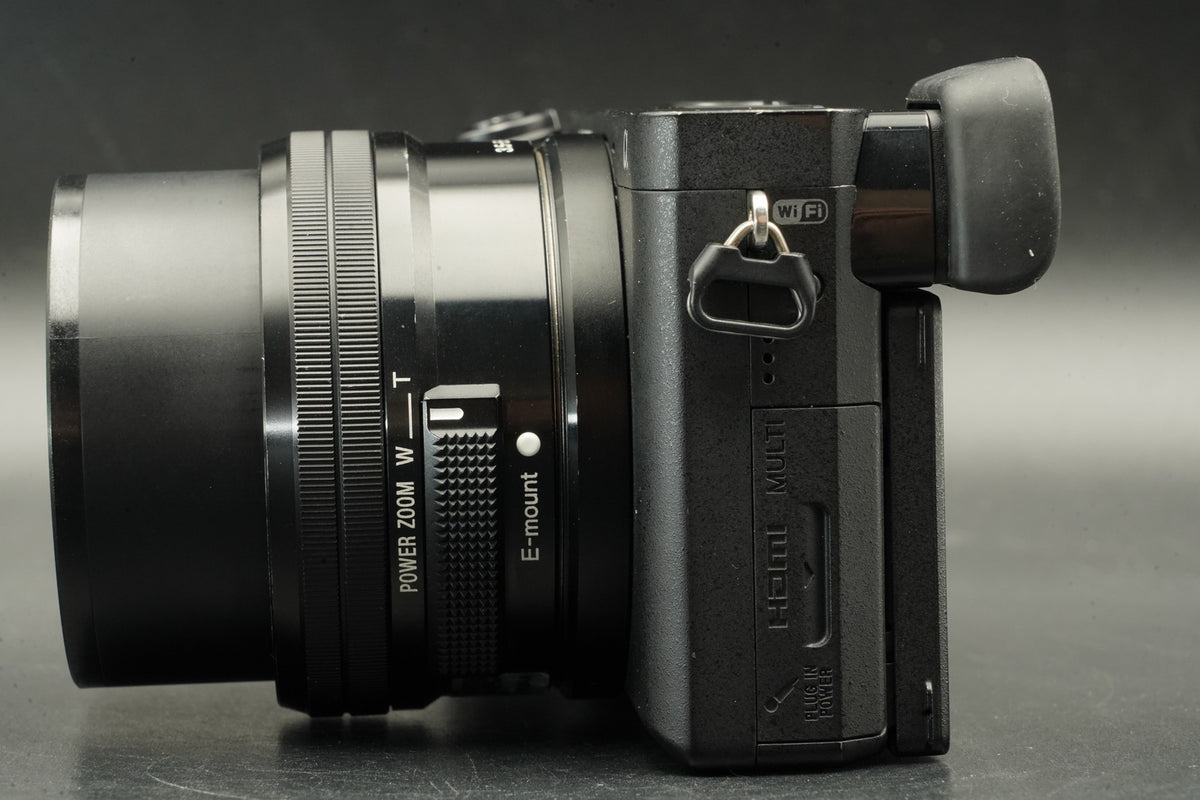 Sony Alpha a6300 Mirrorless Digital Camera E 16-50mm Black -8696 cuts- #11475