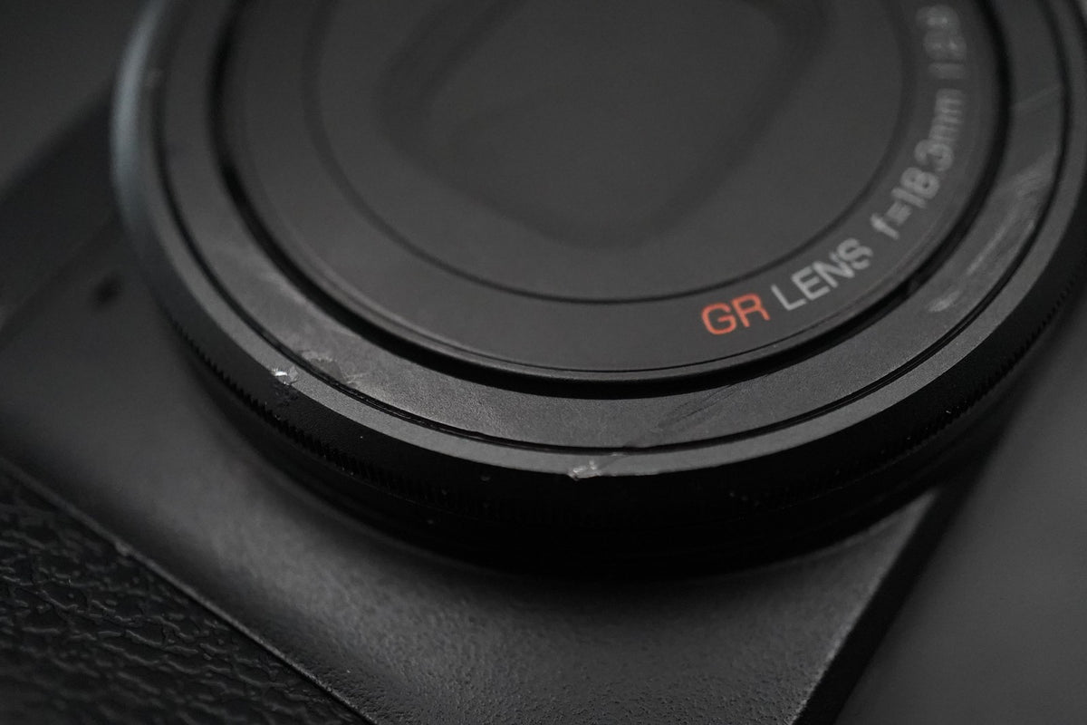 RICOH GR 16.2MP Digital Compact Camera Black JAPAN -15 cuts- #10815